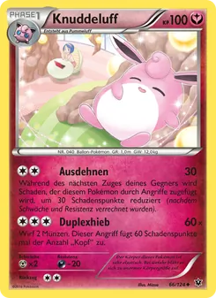 Karte Knuddeluff aus Schicksalsschmiede, Nummer 66/124