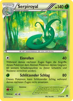 Karte Serpiroyal aus Schicksalsschmiede, Nummer 7/124