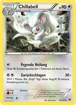 Karte Chillabell aus Schicksalsschmiede, Nummer 89/124