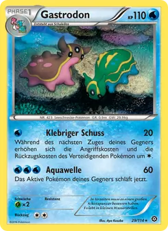 Karte Gastrodon aus Dampfkessel, Nummer 29/114