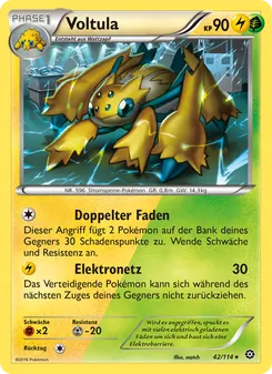 Karte Voltula aus Dampfkessel, Nummer 42/114