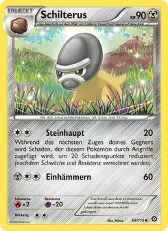 Karte Schilterus aus Dampfkessel, Nummer 69/114