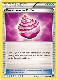 Karte Bezauberndes Pofflé aus Dampfkessel, Nummer 99/114