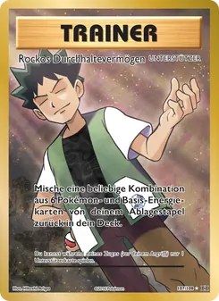 Karte Rockos Durchhaltevermögen aus Evolution, Nummer 107/108