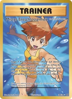 Karte Mistys Entschlossenheit aus Evolution, Nummer 108/108
