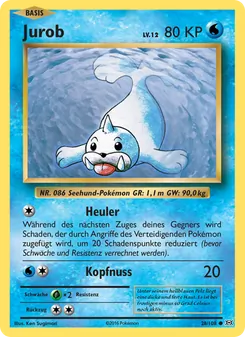 Karte Jurob aus Evolution, Nummer 28/108