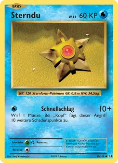 Karte Sterndu aus Evolution, Nummer 30/108