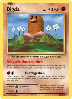 Karte Digda aus Evolution, Nummer 55/108