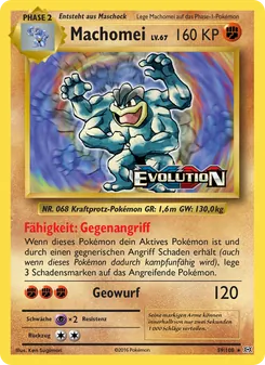 Karte Machomei aus Evolution, Nummer 59/108
