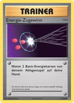 Karte Energie-Zugewinn aus Evolution, Nummer 77/108