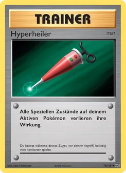 Karte Hyperheiler aus Evolution, Nummer 78/108