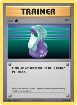 Karte Trank aus Evolution, Nummer 83/108