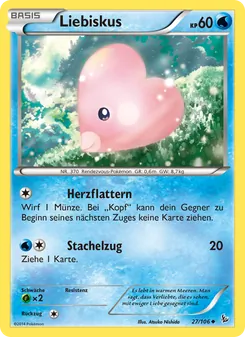 Karte Liebiskus aus Flammenmeer, Nummer 27/106