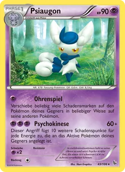 Karte Psiaugon aus Flammenmeer, Nummer 43/106