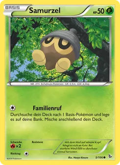 Karte Samurzel aus Flammenmeer, Nummer 5/106