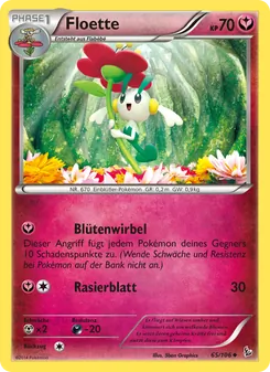 Karte Floette aus Flammenmeer, Nummer 65/106