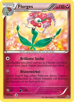 Karte Florges aus Flammenmeer, Nummer 66/106