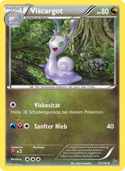 Karte Viscargot aus Flammenmeer, Nummer 73/106