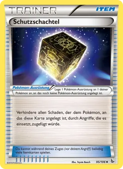 Karte Schutzschachtel aus Flammenmeer, Nummer 95/106
