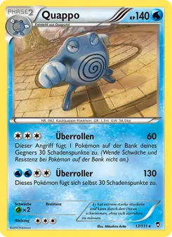 Karte Quappo aus Fliegende Fäuste, Nummer 17/111