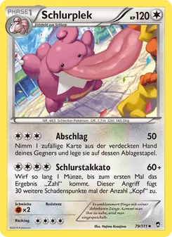 Karte Schlurplek aus Fliegende Fäuste, Nummer 79/111