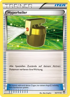Karte Hyperheiler aus Fliegende Fäuste, Nummer 93/111