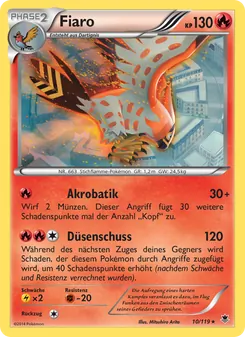 Karte Fiaro aus Phantomkräfte, Nummer 10/119