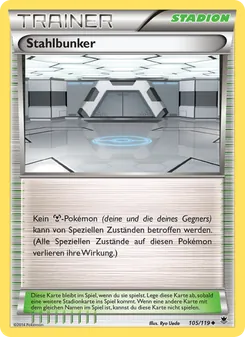 Karte Stahlbunker aus Phantomkräfte, Nummer 105/119