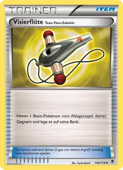Karte Visierflöte Team Flare-Zubehör aus Phantomkräfte, Nummer 106/119