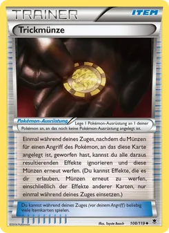 Karte Trickmünze aus Phantomkräfte, Nummer 108/119