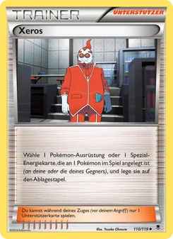 Karte Xeros aus Phantomkräfte, Nummer 110/119