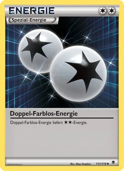 Karte DoppelFarblosEnergie aus Phantomkräfte, Nummer 111/119