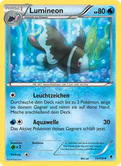 Karte Lumineon aus Phantomkräfte, Nummer 19/119
