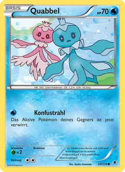Karte Quabbel aus Phantomkräfte, Nummer 20/119