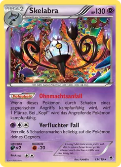 Karte Skelabra aus Phantomkräfte, Nummer 43/119