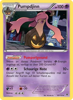 Karte Pumpdjinn aus Phantomkräfte, Nummer 45/119