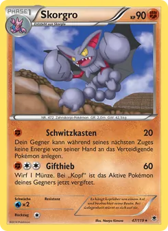 Karte Skorgro aus Phantomkräfte, Nummer 47/119