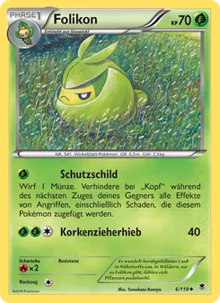 Karte Folikon aus Phantomkräfte, Nummer 6/119