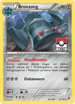 Karte Bronzong aus Phantomkräfte, Nummer 61/119