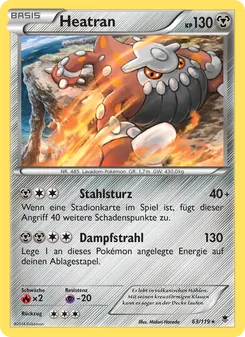Karte Heatran aus Phantomkräfte, Nummer 63/119