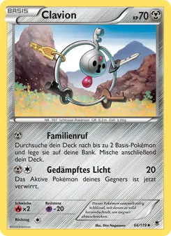 Karte Clavion aus Phantomkräfte, Nummer 66/119