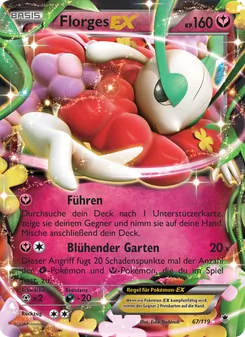 Karte Florges EX aus Phantomkräfte, Nummer 67/119