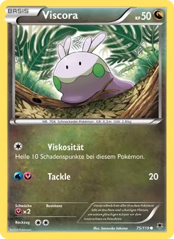 Karte Viscora aus Phantomkräfte, Nummer 75/119