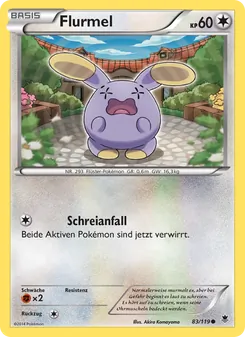 Karte Flurmel aus Phantomkräfte, Nummer 83/119