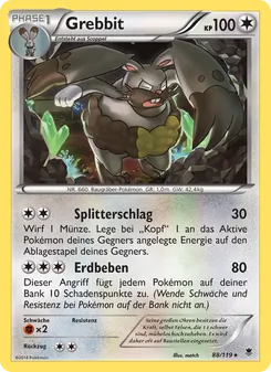 Karte Grebbit aus Phantomkräfte, Nummer 88/119