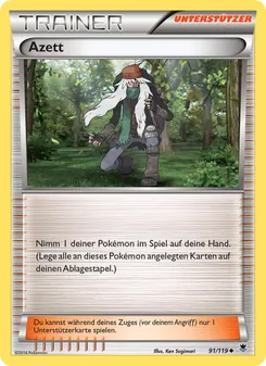 Karte Azett aus Phantomkräfte, Nummer 91/119