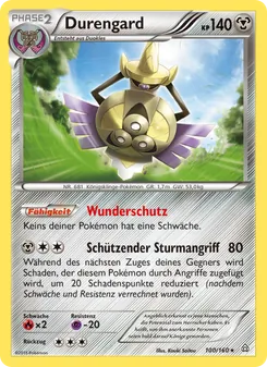Karte Durengard aus Protoshock, Nummer 100/160