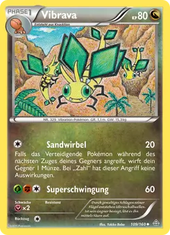 Karte Vibrava aus Protoshock, Nummer 109/160
