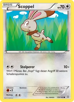 Karte Scoppel aus Protoshock, Nummer 120/160