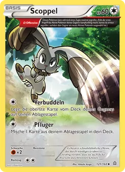 Karte Scoppel aus Protoshock, Nummer 121/160